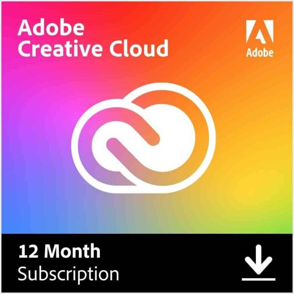Adobe Creative Cloud Prepaid 12 Months – All Apps Individual Plan